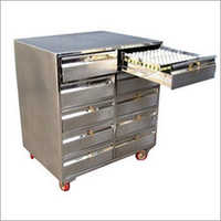 Ss Die Punch Cabinet - Stainless Steel, 7.75x14x0.75 Mm, Silver | Durable, Eco-friendly, Sturdy Design With Integrated Sections For Efficient Storage