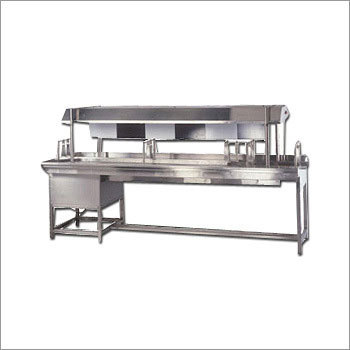 Silver Ss Inspection Table