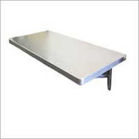 Silver Ss Wall Mounted Writing Desk