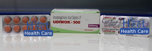 Udiwok Ursodeoxycholic एसिड 300 मिलीग्राम टैबलेट