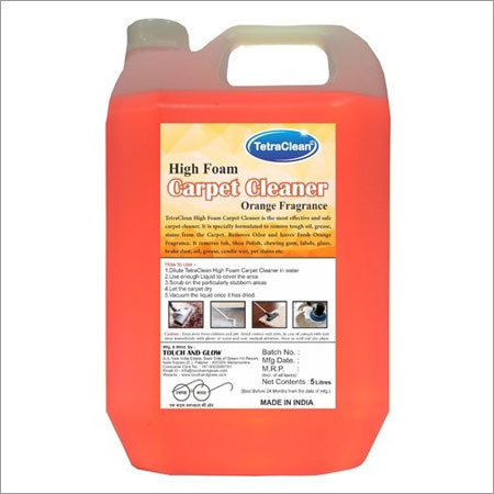 High Foam Carpet Cleaner Shelf Life: 24 Months