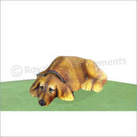 Sleeping Dog Sculpture