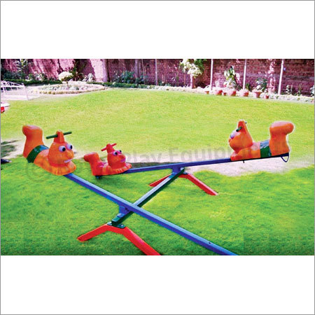 Four Seater Caterpillar See Saw