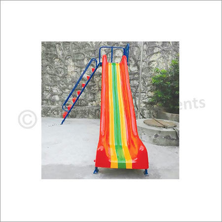 Multi Color Deluxe Wave Slide FRP Slide For Kids