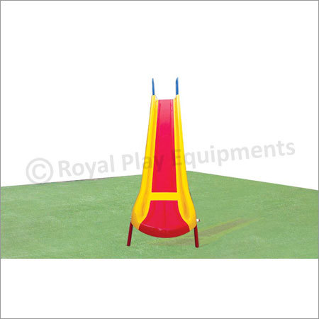 Outdoor Playground Dual Color Frp Straight Slide