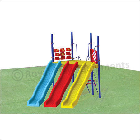 FRP Triple Wave Slide (Deluxe) FRP Slides