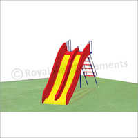 Frp Double Slides For Children - Color: Multicolor