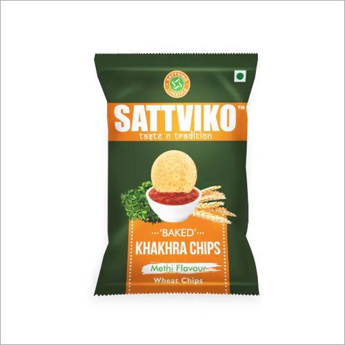 Sattviko Methi Flavor Khakhra Chips