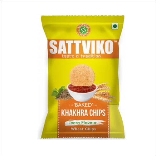 Sattviko Plain Jeera Flavor Khakhra Chips