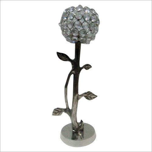 Beaded Crystal Decorative Candle Stand