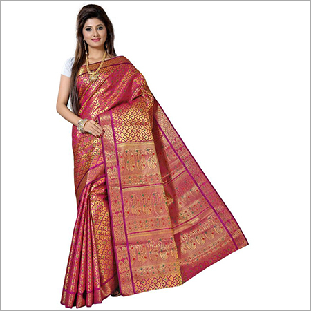 Chiffon Kanchipuram Brocket Umbrella 
