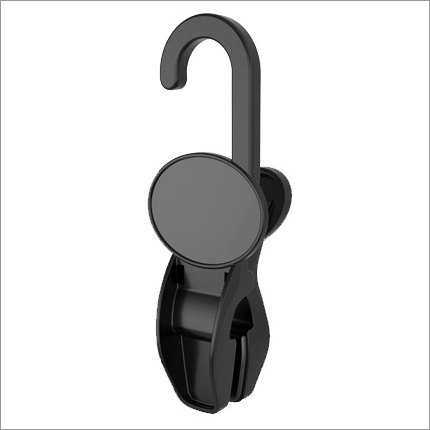 Boot Clip - Plastic, 4x2x1 Inches, Black | Spring Clip, Secure Grip, Durable, Lightweight, Versatile