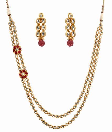 Kundan Lari Necklace Gender: Women