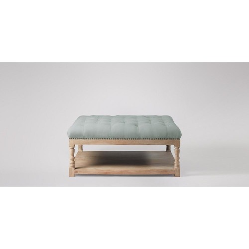 Creative Art Wood Ottoman Table