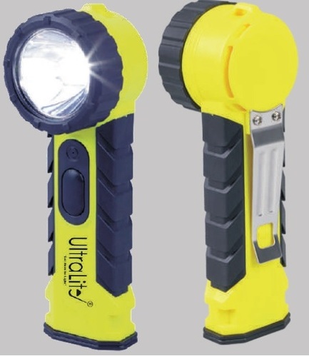 Ultralite Atex Right Angle Hand Torch By UNIQUE SAFETY SERVICES
