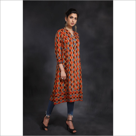Ladies Rayon Fashion Kurti