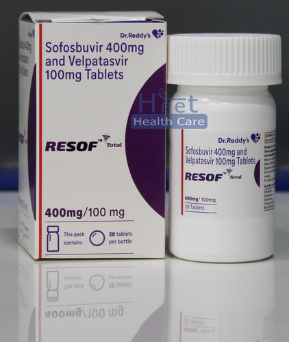 Resof Total Velpatasvir 100mg Sofosbuvir 400mg