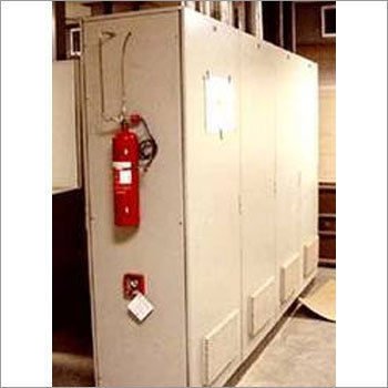 Electrical Fire Suppression System - Co2 & Clean Agent - Color: Red