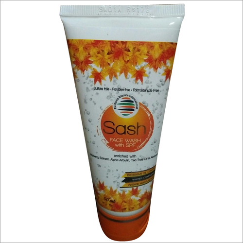 Sash SPF Face Wash