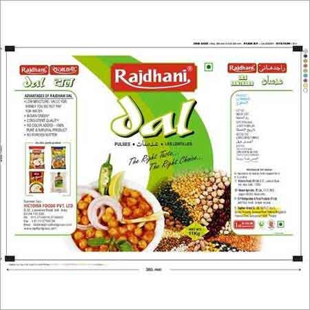 Printed Plastic Laminated Pouches