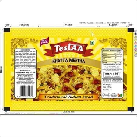 Printed Plastic Laminated Pouches