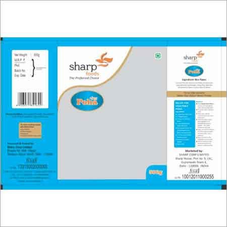 Poha Printed Packaging Pouches