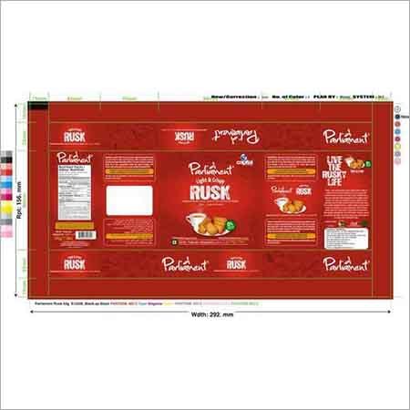 Rusk Printed Pouches