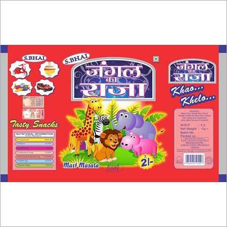 Snacks Printed Pouches Snacks Printed Pouches