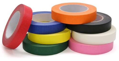 colourful masking tape