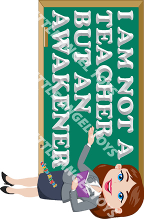 Kids Wooden Quotes Board Age Group: 3-5