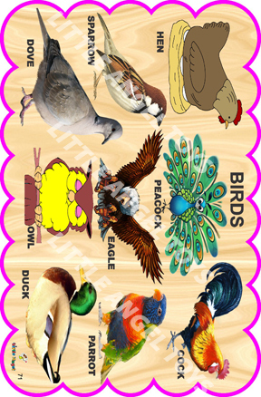 Wooden School Cutouts Boards Age Group: 3-5