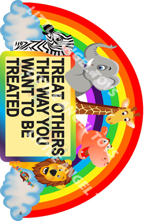 Wooden Cartoon Cutouts Age Group: 3-5