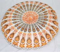 Mandala Floor Round Cushion Cover