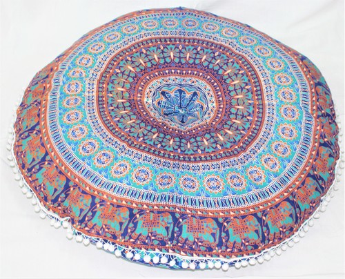 Decorative Floor Cushion Cover Dimensions: 32 Inch (In)