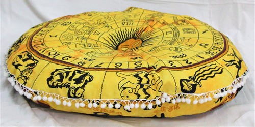 Tapestry Floor Cushion Cover Dimensions: 32 Inch (In)