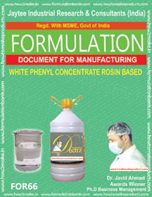 White Phenyl Making Formulations