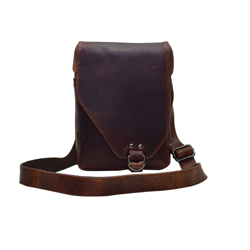 Leather Messenger Crossbody Bag Gender: Unisex