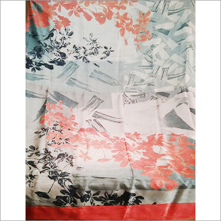 Acid Hand Painted Tasar Sarees