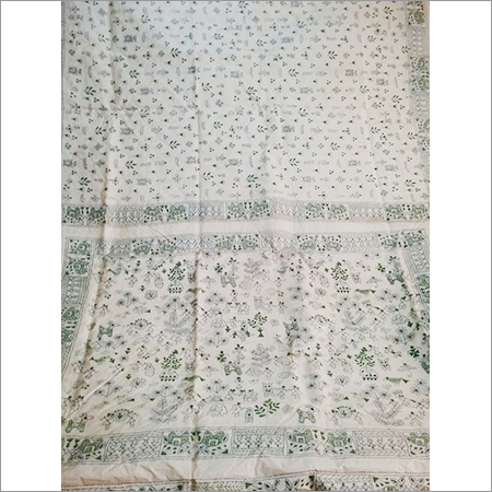 Kantha Stitch Tussar Sarees