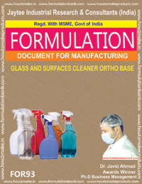 Glass Cleaner Formualtions