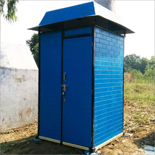 Pre_fabricated Frp 4'0''x4'0''x6'6'''single Bio Toilet With Iwc_ewc