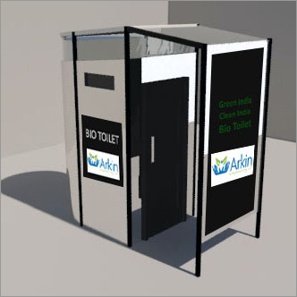 Prefabricated Stainless Steel Single Bio Toilet With Ewc