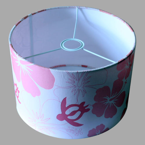 Printed Drum Lamp Shade By D-ZIRE & COMPANY