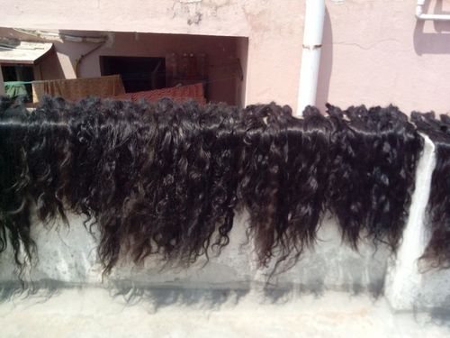 Indian 100% Raw Natural Temple Unprocessed Hair