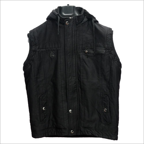 black jacket half