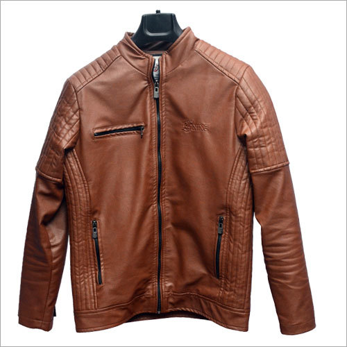 Mens Trendy Leather Jacket