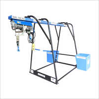 Mini Lift Gantry Hoist - 500 Kg Capacity, 30 Meter Working Height | Electric, Compact Design, 1.5 Kw Motor, 17 M/min Lifting Speed, Black And Blue Finish
