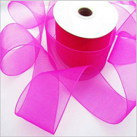 Pink Organza Ribbon