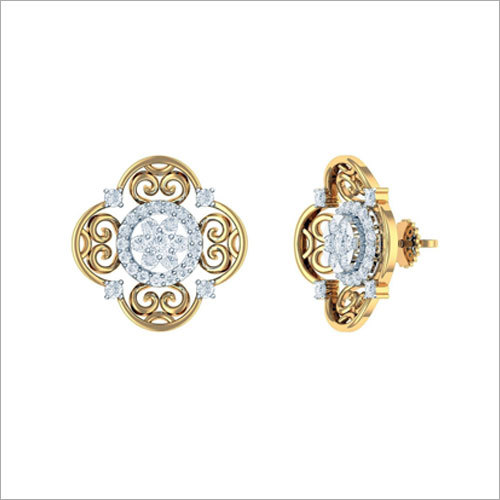 Natural Designer Diamond Earrings