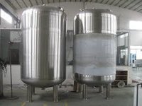 Stainless Steel Filter Tank - Silver Finish | New Design For Efficient Filtration Applications
